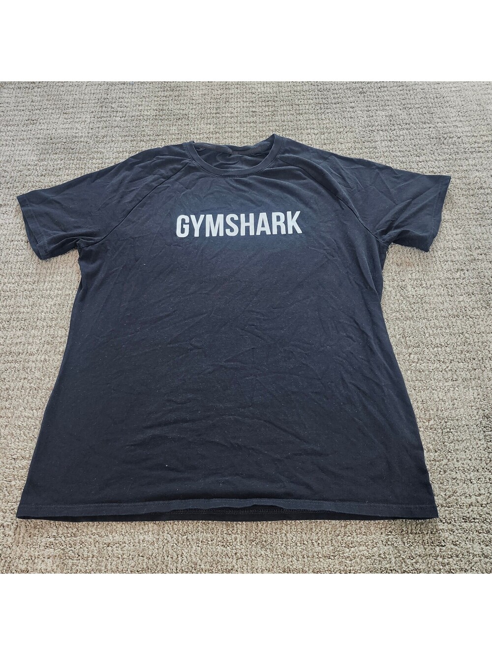 Gymshark Black Logo T-Shirt Size Men's Size XL